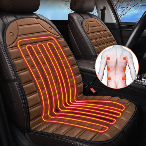 2x Car Heated Seat Covers